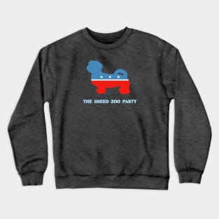 The Sheed Zoo Party aka the Shih Tzu Party Crewneck Sweatshirt